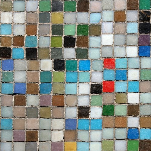 6 Design Fliesenaufkleber Fliesensticker passend zu WC Sitz " MOSAIK "
