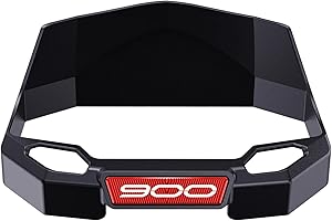 ZESIDIMO Pour Kawasaki Z900 Z 900 2020-2022 2023 2024 Moto Accessoires Pare-soleil Couverture Outil Protecteur D'écran Protection Pare-soleil (Rouge)