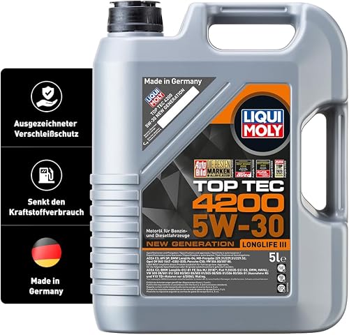 Liqui Moly 3707 Top Tec 4200 Engine Oil 5 W-30