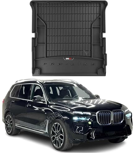 BMW X7 All-Weather Floor Mats 2019-2025 - Set Of 4 For Front & Middle Rows - OEM