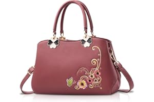 NICOLE & DORIS NICOLE&DORIS Rétro Sacs à main à poignée supérieure Dames Sac bandoulière Femmes Mode Sac d'épaule Bourse