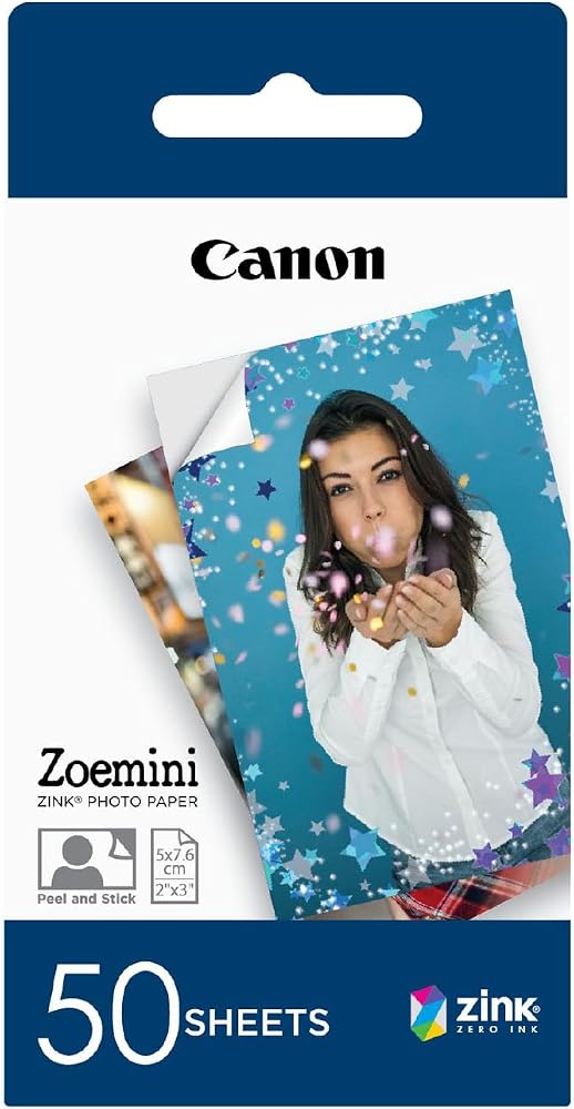 CANON ZINK FOTO KAĞIDI ZP 2030(50 LİK) SHEETS