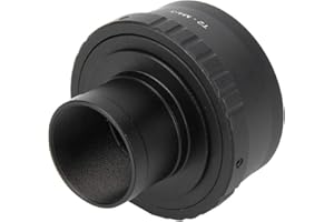 T2 Montageadapter, Entatial Panasonic T Ring, Telescope Mount Adapter Ring Portable T2-M4/3 Aluminum Alloy Metal 1.25 inch Telescope Mount Adapter Ring Double Structure Telescope Adapter to for O