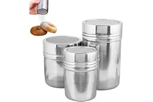 Sugar Shaker, Baking Sifter, Powder Duster, Cooking Dispenser, Kitchen Utensil, Dessert Tool, Pastry Sprinkler, Cafe Accessor