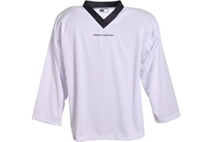 SHERWOOD - Eishockey Trainingstrikot Senior für Erwachsene I stilvolles Practice Jersey aus gelochtem Mesh-Stoff I V-Neck Jersey zum Trainieren I tolle Passform