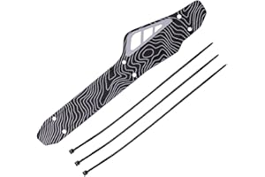 DEMIAWAKINGUK Demiawaking Paracatena per Bicicletta Protezione Catena Bici in Plastica Batticatena Bici Protezione Telaio Bicicletta MTB, Bici da Strada