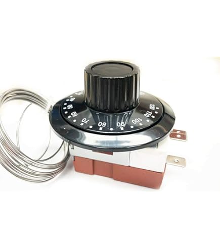 Termostato unipolare a disco bimetallico CAMPINI Ty60 10/250V 16/250V T210 200°C