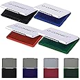Ink Pad 9 x 5.5 cm 4 Colours Black/Blue/Red/Green