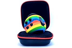PILPOC theFube Fidget Toy - Premium Qualität Fidget Toys, Cube Fidget mit exklusiver Schutzhülle, Anti Stress Spielzeug, ADHS Spielzeug, Antistress Spielzeug, Fidget Würfel [Regenbogen]
