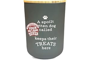 History & Heraldry Personalised Dog Treat Jar