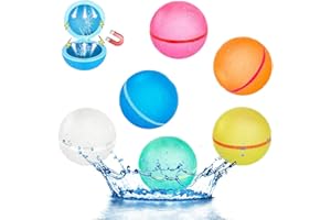 JIAHUADE Automatyczne balony wodne, balony wodne wielokrotnego użytku, szybkie napełnianie balonów wodnych, pompa wodna wielokrotnego użytku, piłka wodna, impreza wodna (A)