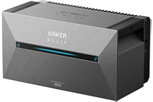 Anker SOLIX Solarbank 2 Plus, 2 MPPT für bis zu 2 Solarpanels, Balkonkraftwerk mit Speicher,1,6kWh,1200W Solareingang, All-in-One Speicher mit Mikroinverter, 9,6kWh Kapazität, Plug&Play