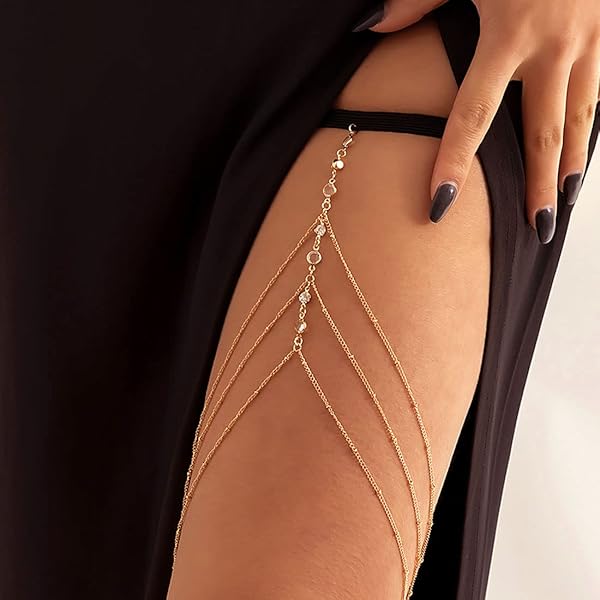 Amorar Dames halsketting lichaamsketting Boheemse sexy sleutelbeenketting retro lichaamsketting bikini sieraden borstketting tailleketting beha- kettingen lichaamssieraad strand accessoires