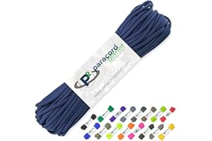 Paracord Planet 100' Hanks Parachute 550 Cord Type III 7 Strand Paracord Top 40 Most Popular Colors