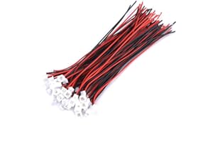 Akozon 20pcs Connectors JST 1.25MM Connecteur Mâle et Femelle à 2 Broches / 3 Broches avec Câbles(2pin)