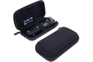 foto-kontor Tasche kompatibel mit Zoom H1n Audio Recorder Hülle Schutzhülle Tragetasche Case - sicherer Schutz für unterwegs - schwarz