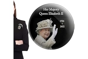 Vigcebit 1926-2022 Queen Elizabeth II Pin-Abzeichen, Gedenkabzeichen Der Königin, Königliche Souvenirs Geschenke, Memorial Party Supplies Memorabilia Pin Brosche
