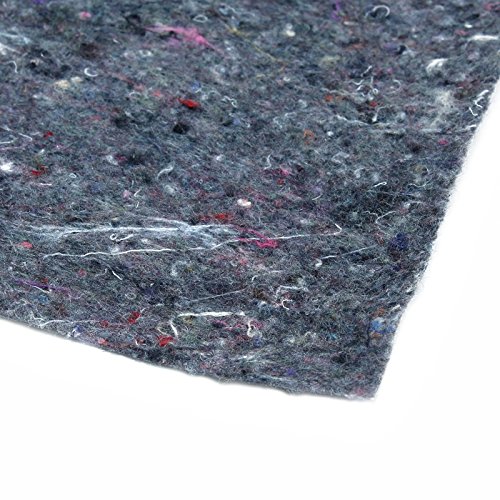 ECD Germany Malervlies 25m² 180 g/m² mit PE-Folie Abdeckvlies Renoviervlies Schutzvlies Malerabdeckvlies Malerarbeit Maler Vlies Antirutsch als Rolle - 6