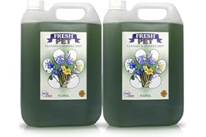 TRADE CHEMICALS FRESH PET URINE SMELL ODOUR REMOVER 2 x 5L - TRADE Chem (FLORAL)