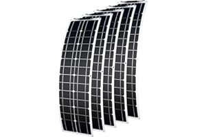 YINGGUANG Panel solar de 50 W, 200 W, kit solar de 100 W (50 W x 5)