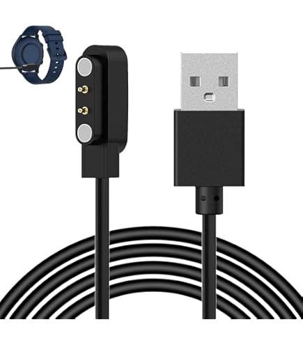 Montre Connectée Chargeur Magnétique, Espacement Des Contacts