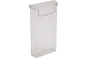 taymar DIN longue (DL) Porte-brochures, boîte à prospectus avec couvercle, résistant aux intempéries