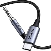 UGREEN USB C Aux Kablosu 3.3FT DAC Tip C - 3,5 mm Kulaklık Ses Adapt&ouml;r&uuml; Hi-Fi Stereo Erkek Araba Yardımcı iPhone 17 Pro Max 1