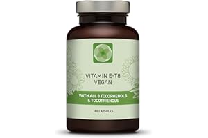 PROCAPSIN Kala Health Unique Vegan Formula with All 8 Tocopherols and Tocotrienols Vitamin E – Contains no PAH’s, Heavy Metals, Contaminants or Preservatives - Certified Sustainable - Hair, Scars and Skin