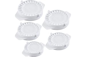 Gracelaza Ravioli Dumplings Maker - Juego de 5 piezas - Prensa de masa y molde para bolas de masa - Herramienta para hornear - Pie de presión Herramienta Accesorios de cocina #14