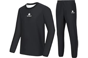 HOTSUIT Vêtements de Sudation Hommes Costume Sports Sauna Survêtement Sauna Gym Sauna Suit