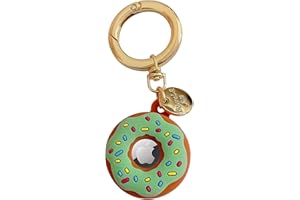 TECHTRIX Airtag Porte Clé | Porte Clef Airtag - Metal Etui Airtag - Etui de Protection for Airtag - Support Airtag Anti-Chute et Anti-Rayures pour Chien, Chat, Enfant, Porte,Vert