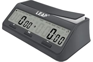 LEAP Schackklocka 9921 uppdaterat program Byo-yomi fördröjningsbonus med stor skärm