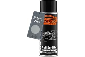 TRISTARcolor Billack sprayburk för Opel Z157 Starsilber III Metallic