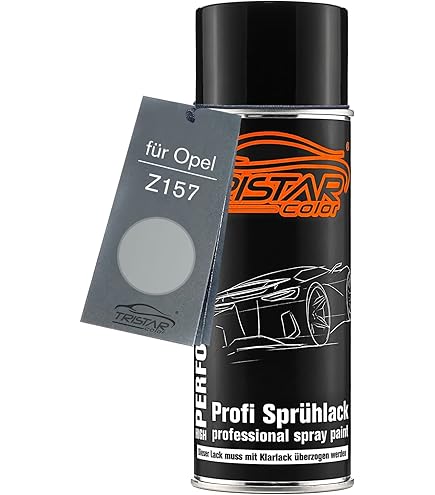 TRISTARcolor Car paint Spray can for Opel Z163 Lichtsilber