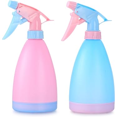 Sprühflaschen 2er Set – 284 Ml, Mit 3 Sprühmodi (Nebel & Strahl), BPA-frei, Für Pflanzen, Reinigung, Haare & ätherische Öle