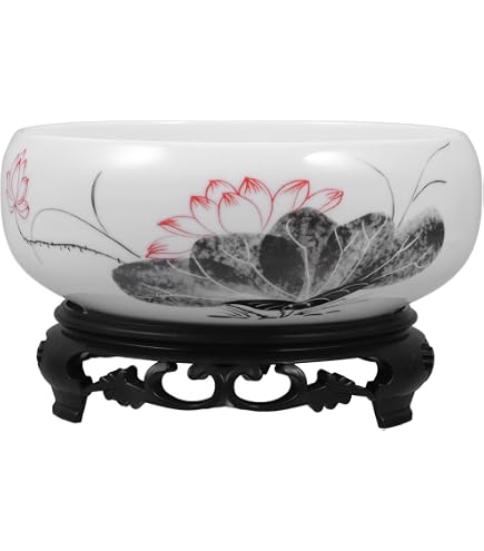 6 Stück Lotus-Schalen Pflanzer – Rund, 17x6 Cm, Für Sukkulenten, Wasserpflanzen Oder Deko