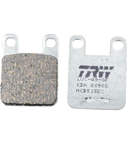 Plaquettes De Frein Arrière AHL Semi-Métal - Compatible Yamaha DT 50 X / XT 125 X - Haute Performance