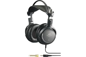 JVC HA-RX900 Casque Hi-Fi Aimant Néodyme 50 mm hautes performances Cordon 3,5 mm Adaptateur doré 6,3 mm