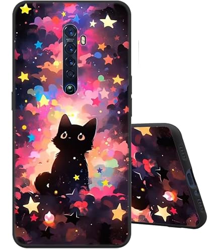 Custodia Trasparente Per Oppo Reno2 / Reno 2 – Cover In Silicone Antiurto Spessa 1,5 Mm, Antiscivolo E Antigiallo, Proteggi Il Tuo Smartphone Con Stile (Lavanda)
