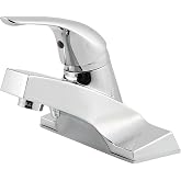 Pfister LG1425000 Pfirst Serisi Tek Kontroll&uuml; 10 cm Centerset Banyo Musluğu Cilalı Krom, Su Verimli Model
