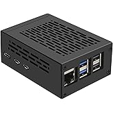 P580 Case for Raspberry Pi 5 &amp; X1005 / X1002 PCIe to M2 NVMe SSD Base | Support Active Cooler