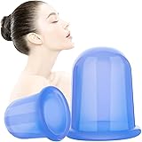 2 Pcs Coppetta Anticellulite in Silicone, Coppette Massaggio Cupping Anti Cellulite, La coppettazione sottovuoto può essere u