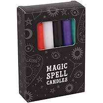 Portacandele In Ceramica Nera Con Carillon - Set Da 5 Per Rituali, Meditazione E Altare Wiccan - Foto 9