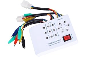 fasient1 Brushless Motor Tester,9V Battery Powered Brushless Electric Car Motor Tester Scooter Detector Self‑Check Brushless Motor Controller Tester