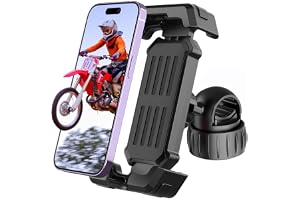 SERIONR Bicycle Phone Holder,Motorcycle Electric Scooter Phone Holder,360° Rotating Bicycle Phone Holder, Universal Phone Holder Bicycle Handlebar,Suitable for iPhone,Samsung 4.7-7 Inch