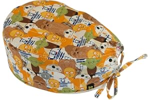 HappyHat - Gorro quirofano STAR WARS CHEWBACCA Hombre talla: Grande (a partir de 59 cm) color: Marrón