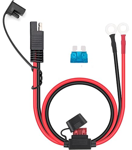 Accumate Connector Adapter – Battery Charger Fly Lead Wire Plug Socket, Ducati SS Replacement