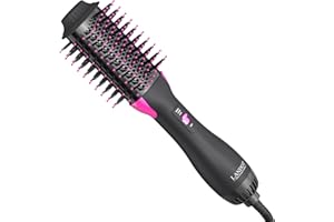 LANDOT Cepillo Secador de Pelo 3 en 1 | One Step Voluminizador y Moldeador Profesional, Tecnología Iónica, 3 Temperaturas y 2 Velocidades para Peinado Rápido