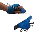 Playlearn 1pc Weighted Handwriting Gloves with Open Palm Fingerless Design - Small