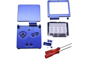 ‎XINGSIYUE Xingsiyue Ersatz Voll Gehäuse Shell Cover Hülle Reparatur Teile Set w/Objektiv&Schraubendreher für Nintendo Gameboy Advance SP GBA SP Console